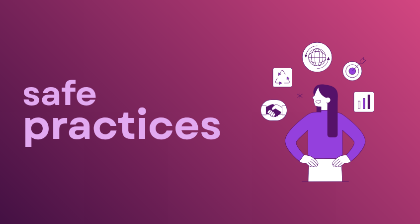 safe practices for backlink building with a person establishing goals